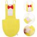 Buy Iplusmile Bird Diaper - Soft Flight Suit with Bowtie Decor for Nymphensittich - XL Yellow - International Shipping Available - Buy Online on SooperMarket.com