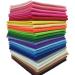 Flic-Flac 1.4mm Soft Felt Fabric Sheet Assorted Color Pack - 24pcs DIY Craft Sewing Squares Nonwoven Patchwork (20*30cm) - Buy Online on SooperMarket.com
