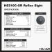 Holosun HE510C-GR Open Reflex Optical Sight | Super Green LED | 2 MOA Dot 65 MOA Circle - Buy Online on SooperMarket.com