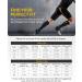 Buy Cambivo Compression Stockings for Men & Women - 2 Pairs XXL Black | Sports Travel Running Support Socks - Buy Online on SooperMarket.com