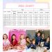 SWOMOG Kids Silk Pyjamas Set | Short Sleeve Satin PJs for Boys & Girls | Button-Down Silky Nightwear for Children & Teens | Age 4-16 | Grapefruit - Buy Online on SooperMarket.com