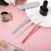 Professional Glass Cuticle Pusher Set - 3 Pieces Cuticle Remover Tool & Precision Nail File for Perfect Nail Care - Buy Online on SooperMarket.com