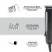 Wahl PowerPro Corded Beard Trimmer Kit for Men - Model 9686 | Grooming Detailer for Beard, Mustache, Stubble, Ear, Nose, and Body - Buy Online on SooperMarket.com