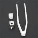 Teeth Brace Decoration Brass Hip Hop False Tooth Convenient Wear for Daily Use for Party(Silver) - Buy Online on SooperMarket.com