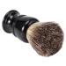 Alvinlite Portable Resin Based Beard Brush Beard Shaving Brush Massaging Skin Shaving Brush for Shaving Foam