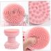 Angoily 1pc Three-in-one Bath Scalp Silica Gel Pink Washbasin - Buy Online on SooperMarket.com