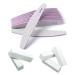 Nail File and Buffer Set 15 Pack Icluding 10 PCS Professional 100/180 Grit Double Sided Nail Files for Acrylic and Gel Nails and 5 PCS Nail Buffer Block for Natural Nails 8 PCS