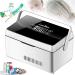 Portable Insulin Cooler Box Rechargeable Car Travel Refrigerator LCD Display Super Large Capacity for Insulin Interferon Growth Hormone Touchsupercapacity-triplebattery