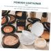 PLAFOPE 2pcs Storage Box Powder Compact Case Empty Cosmetic Pressed Refillllable Powder Case - Buy Online on SooperMarket.com