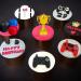 UFROMSKY 28pcs Video Game Cake Topper Headset Cake Topper Game Console Controller Cake Topper with Colorful Balls Trophy balloons for Video Game Themed Party Boys Teens Birthday Party - Buy Online on SooperMarket.com