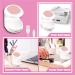 MEKK Mini UV LED Nail Lamp - 16W Professional Nail Dryer for Gel Nails in Pink - Buy Online on SooperMarket.com