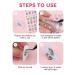 5D Gold Nail Art Sticker Decals - Vintage Classic Designs for Women & Girls - Buy Online on SooperMarket.com
