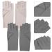 POPETPOP 2 Pairs Gel Nail Lamp UV Gloves Anti UV Manicure Gloves Nail UV Protection Gloves for Salon - Buy Online on SooperMarket.com