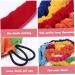 Cooperative Stretchy Band Elastic 78.74in Colorful Portable of War Rope Tear Resistant Fleece Exercise Bands for Group Games Fits 3 People Stretchy Band 300cm - Buy Online on SooperMarket.com