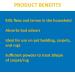 Canac Household Flea Powder 300g Insecticidal Rug & Carpet Powder Kills Fleas & Larvae Absorbs Bad Odours Covers up to 30sqm - Buy Online on SooperMarket.com