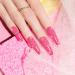 RARJSM Pink Gel Nail Polish - 7.5ml Reflective Glitter Neon Shimmer | Summer Candy Collection - Buy Online on SooperMarket.com
