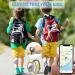 Dingfeiyu Airtag Wristband - Waterproof Adjustable Bracelet for Kids & Adults | Anti-Lost Nylon Band for Apple Airtag - Oatmeal - Buy Online on SooperMarket.com