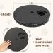 Ykall Dog Claw Grinder - Stress-Free Nail File & Treat Scratching Board | 360 Rotation Dog Scratch Pad for Healthy Nails - Buy Online on SooperMarket.com
