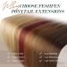 FESHFEN 28 Straight Long Wrap Around Ponytail Extension - Golden Blonde & Bleach Blonde - Clip in Hairpiece for Women - Pack of 1 - Buy Online on SooperMarket.com