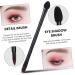 Baluue 40 Pcs Double Eye Shadow Makeup Professional Makeup Brush Eye Shadow Brush Applicator Nylon Black - Buy Online on SooperMarket.com