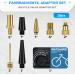 WATSABRO Bicycle Valve Adapter Set - French Valve Car Valve & Air Pump Adapter for Easy Inflation - Buy Online on SooperMarket.com