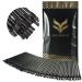 Pure Vie 100 Pieces Disposable Lip Brushes Lipstick Gloss Wands Applicator Makeup Tool Kits Black