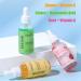 Organic Vegetable Serum Set | Vitamin C Hyaluronic Acid & Vitamin A for Face | Anti-Aging Firming & Moisturizing | Vegan & Cruelty-Free - Buy Online on SooperMarket.com