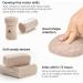 Arteza Kids Air-Dry Modeling Clay Kit - Handprint, Baby Footprint, and Paw Print Keepsake with Sandy Clay Tools - Kids Crafts and Sensory Play - Pack of 2 - Buy Online on SooperMarket.com