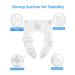 HEETA Portable Folding Potty Training Seat for Kids - Non-Slip, Travel-Friendly, Easy to Clean - Comfortable No-Gap Design (White) - Buy Online on SooperMarket.com