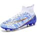 Sudorun artificial turf football shoes men Turf soccer shoes indoor shoes for young AG FG TF Training shoes indoor outdoor 42 EU FG white