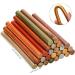 26 Pieces Glue Gun Sealing Wax Sticks for Wax Seal Stamp and Letter Retro Vintage Seal Glue Gun Sealing Wax Great for Wedding Invitations Cards Envelopes Wine Gift Wrapping (Metal Colors) - Buy Online on SooperMarket.com