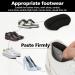 WLLHYF Heel Pads 2 Pairs - Self-Adhesive Shoe Repair and Anti-Slip Grips for Men and Women - Black - Buy Online on SooperMarket.com