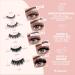 Magnetic Eyelashes with Eyeliner Kit - Magnetic False Eyelashes Multipack with Reusable Natural Magnetic Lashes - 5 Pairs Magnetic Fake Eyelashes Free Applicator Mirror & Protective Gift Storage Box - Buy Online on SooperMarket.com