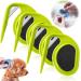4PCS PET Knotting Comb de-filzer with steel blade de-filter knife cat knot comb for cat knitting comb PET new de-filtering knife cat with steel blade perfect for removing feasts green-4PCs