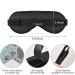 Haskirky Light Blocking Eye Mask for Deep Sleep on Business Trips - Adjustable and Breathable Adult Men and Women - Ideal for Yoga, Meditation, and Office Use - Buy Online on SooperMarket.com