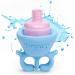 tweexy Wearable Nail Polish Holder Ring Fingernail Polishing Tool Manicure and Pedicure Accessories (Island Blue)