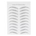 6D Waterproof Eyebrow Stickers - Professional Eyebrow Makeup Tool for Women & Girls - Long-lasting Black Transfer Stickers (BLACK-09 - Buy Online on SooperMarket.com