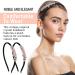 WLLHYF 1920s Crystal Rhinestone Flower Headbands 2 Pack - Sparkly Vintage Hairbands for Women - Fashion Jewelry Accessories for Wedding and Bride - Buy Online on SooperMarket.com