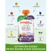 Organic Baby Food Puree - Pumpkin Pear Apple Plum Oats & Cinnamon | 32 Recyclable Squeeze Pouches (100g Each) | 8+ Months - Buy Online on SooperMarket.com