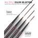 Black Eyebrow Pencil Waterproof | #1 Brow Pencil for Women | Long-lasting Eye Makeup - Buy Online on SooperMarket.com