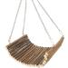 Rabbit Wood Swing Hammock - Multifunctional Natural Wooden Resting Platform for Hamsters Mice & Sparrows (15x30 cm) - Buy Online on SooperMarket.com