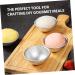 Cabilock Hemisphere Cake Pan 24 Pcs DIY Baking Mold DIY Chocolate Molds Dessert Making Mold Fine Bath Ball Aluminum Alloy - Buy Online on SooperMarket.com