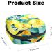 Lemon Tropical Sanitary Napkin Storage Bag | Menstrual Cup Pouch | Nursing Pad Holder | Portable Period Bag for Women & Teen Girls | Multi-colored - Buy Online on SooperMarket.com