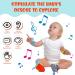 Yorgewd 4 Pack Baby Rattling Toys Soft Plush Development Gifts for Newborn Girls & Boys | International Shipping - Buy Online on SooperMarket.com