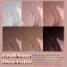 Beetles Coffee Cafe Collection Gel Nail Polish Set - Autumn Winter Neutral Beige Mauve Colors - Manicure Kit with LED Lamp - Soak Off Gel Gifts - Buy Online on SooperMarket.com