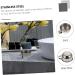 DOITOOL 4pcs Stainless Steel Shaving Soap Bowl Set - Silver Beard Cosmetic 10x8.5cm - Ideal for Men s Grooming - Buy Online on SooperMarket.com