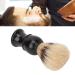 Shaving Brush for Men - Portable Black Curved Handle | Perfect for Travel & Home Salon | Beard Cleaning Brush - Buy Online on SooperMarket.com