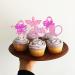 Cyodoos 30 PCS Breast Cancer Awareness Cupcake Toppers Glitter Pink Ribbon Never Give Up Beliveve Hope Cupcake Picks Pink Ribbon Party Cake Decorations Supplies - Buy Online on SooperMarket.com