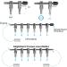 Movoja AQ Air Aquarium Air Distributor | Stainless Steel | 4 Connector Regulator | Variants 2-10x | Ideal for Aquariums - Buy Online on SooperMarket.com
