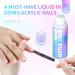 Saviland 120ml Monomer Acrylic Nail Liquid - Non-Yellowing MMA-Free Formula for Nail Extensions and Carving - Home DIY or Salon Use - Buy Online on SooperMarket.com
